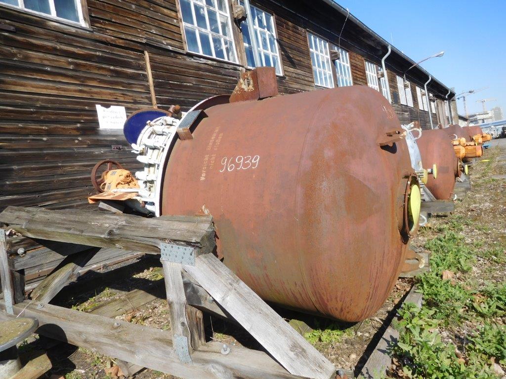 Glasslined Pfaudler (Germany) E Batch-Type Agitated Reactor - IPP# 96939