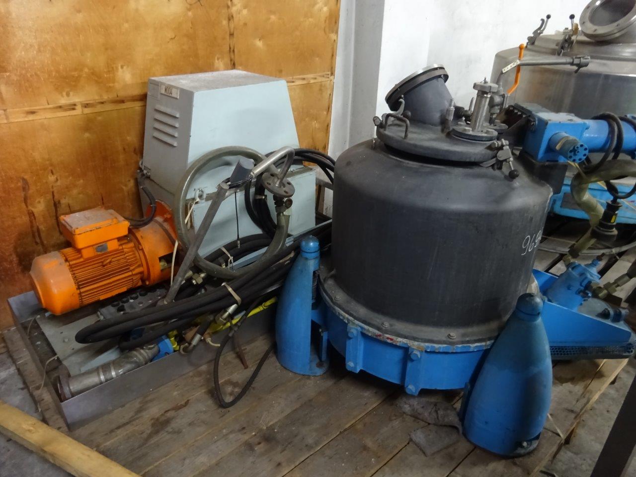  Manual Discharge-Top Centrifuge-Basket 630 mm (24.8 in) Rubberlined For Sale - IPP# 96942