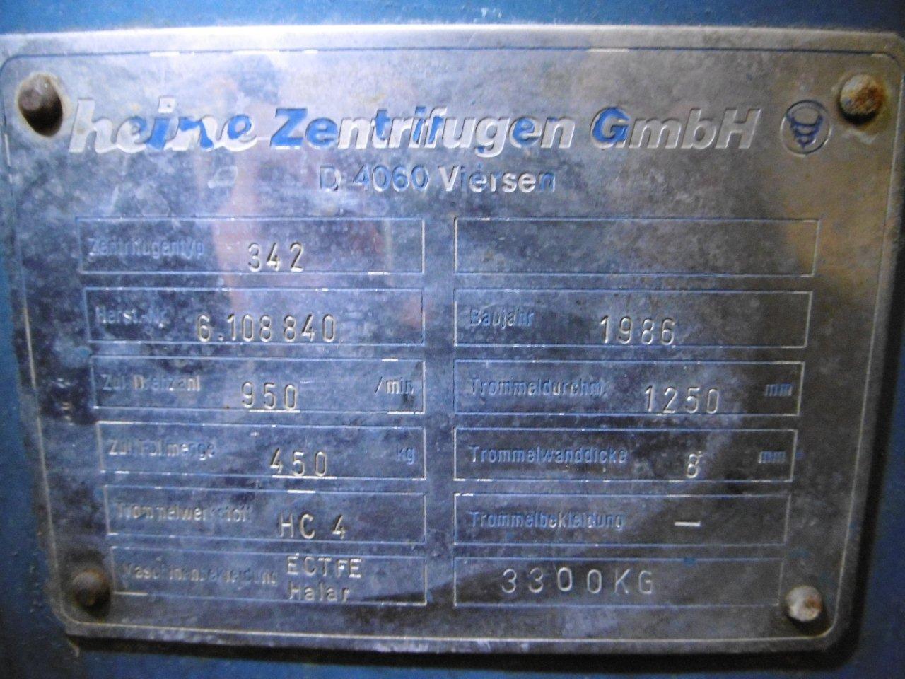   Centrifuge-Basket 1,250 mm (49.2 in) Hastelloy - C4 For Sale - IPP# 96943