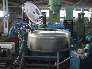 Stainless Steel Austenitic Manual Discharge-Top Centrifuge-Basket