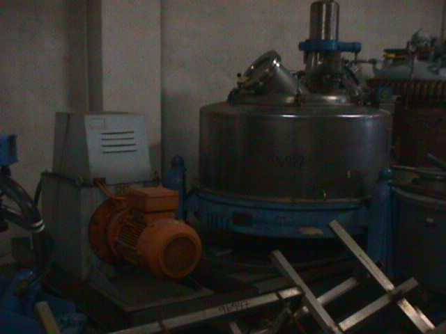  Stainless Steel Austenitic Manual Discharge-Top Centrifuge-Basket 1,200 mm (47.2 in) For Sale - IPP# 96947