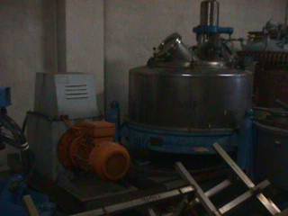 Stainless Steel Austenitic Manual Discharge-Top Centrifuge-Basket