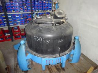 Stainless Steel Austenitic Manual Discharge-Top Centrifuge-Basket