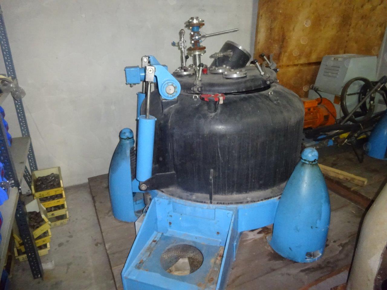  Stainless Steel Austenitic Manual Discharge-Top Centrifuge-Basket 1,016 mm (40 in) For Sale - IPP# 96948