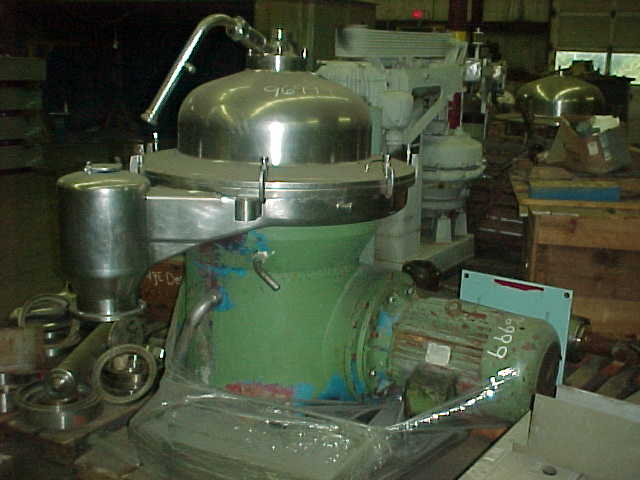   Centrifuge-Disc Bowl  Stainless Steel Other For Sale - IPP# 96999