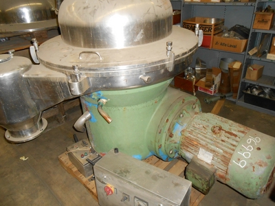   Centrifuge-Disc Bowl  Stainless Steel Other For Sale - IPP# 96999