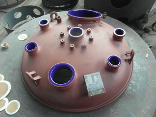 Glasslined DeDietrich Tank Cover Glass Lined Parts