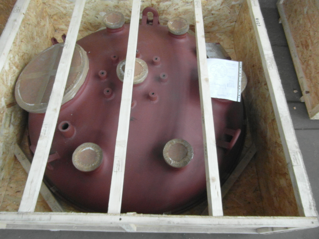 Glasslined DeDietrich Tank Cover Glass Lined Parts - IPP# 96174