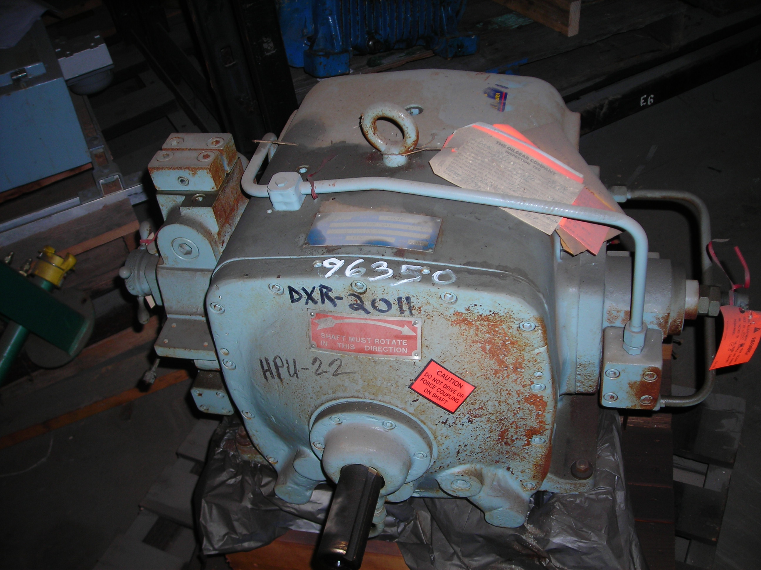 Oil Gear DXR-2011 Rotary Pump - IPP# 96350
