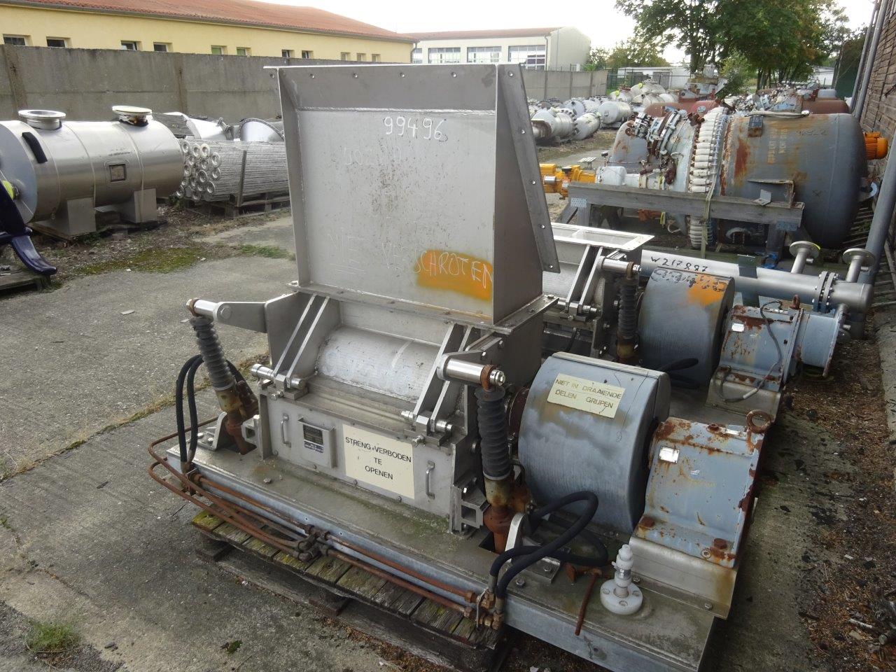  Stainless Steel Austenitic Granulator/Disintegrator Pulverizer 15 kW (20.1 HP) For Sale - IPP# 99496