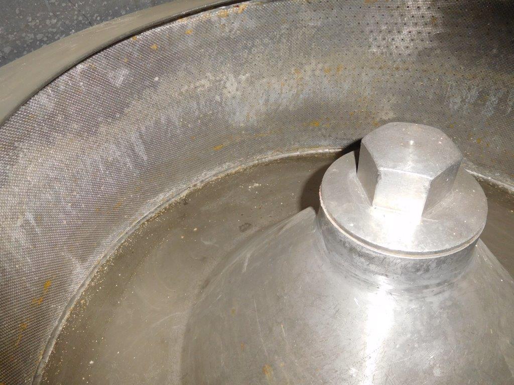  Stainless Steel 316 Manual Discharge-Top Centrifuge-Basket 1,016 mm (40 in) For Sale - IPP# 99506