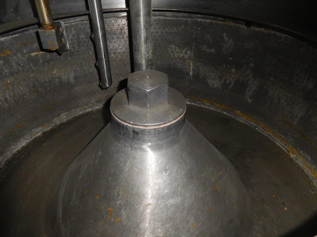  Stainless Steel 316 Manual Discharge-Top Centrifuge-Basket 1,016 mm (40 in) For Sale - IPP# 99506