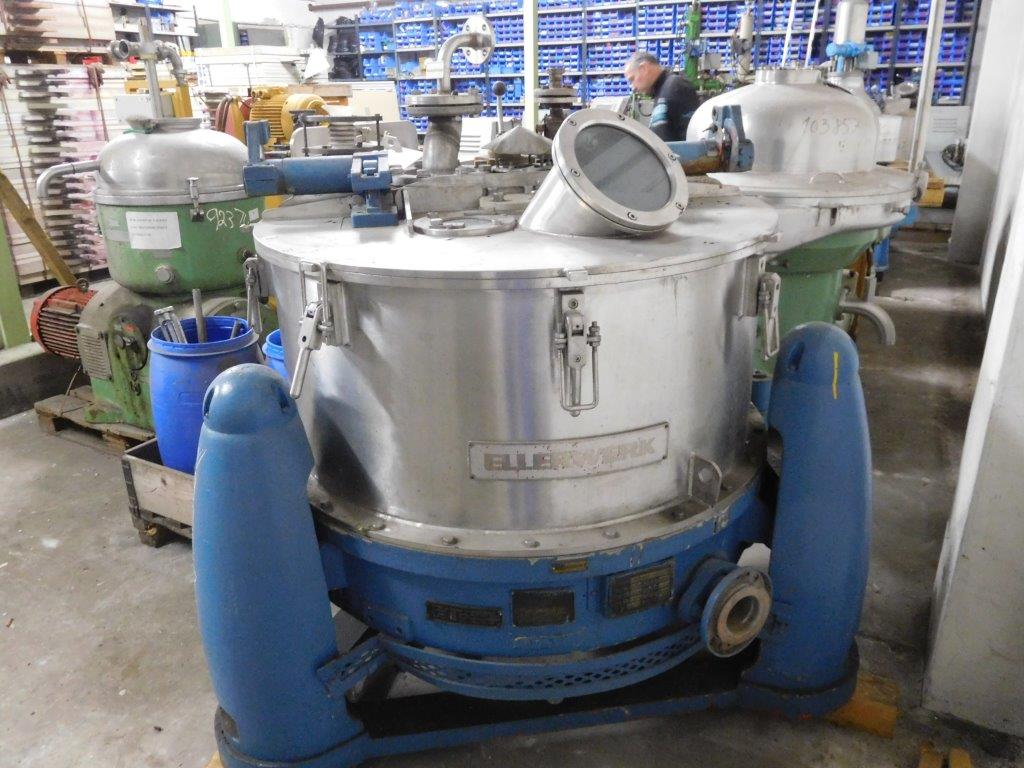  Stainless Steel 316 Manual Discharge-Top Centrifuge-Basket 1,016 mm (40 in) For Sale - IPP# 99506