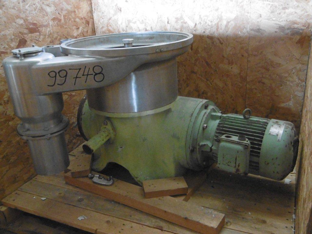   Centrifuge-Disc Bowl 7.5 kW (10.1 HP)  For Sale - IPP# 99748
