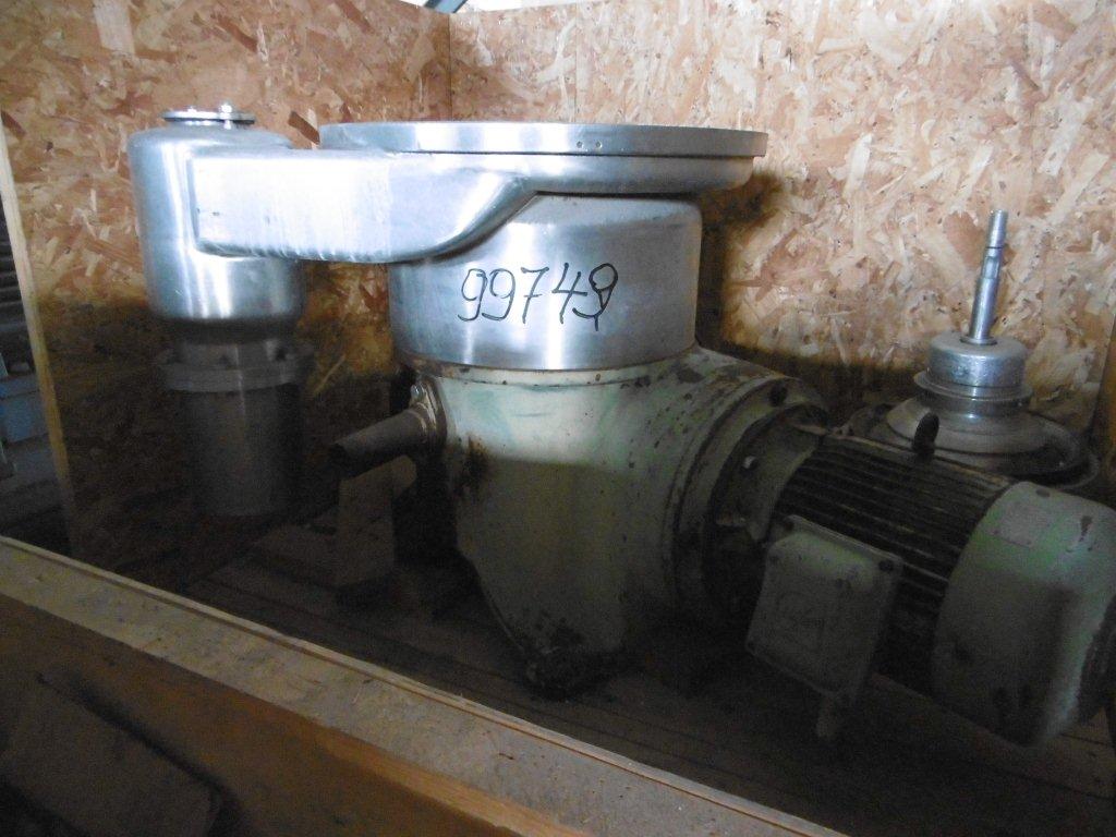   Centrifuge-Disc Bowl 7.5 kW (10.1 HP)  For Sale - IPP# 99749