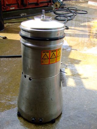 Stainless Steel 316 Centrifuge-Disc Bowl