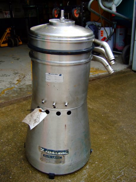  Stainless Steel 316  Centrifuge-Disc Bowl 1.5 kW (2 HP) For Sale - IPP# 99783