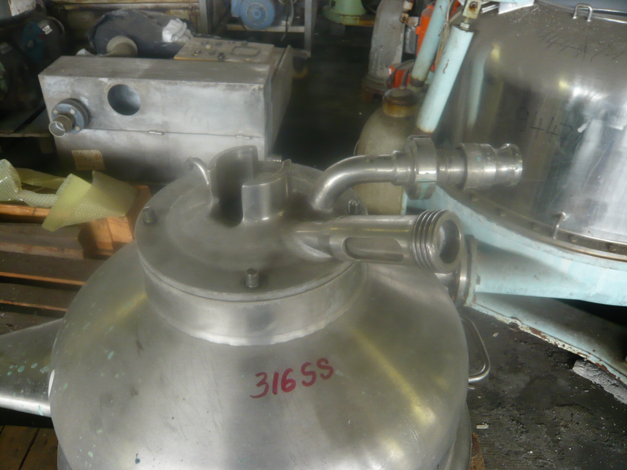  Stainless Steel 316  Centrifuge-Disc Bowl 11 kW (14.8 HP) For Sale - IPP# 99790