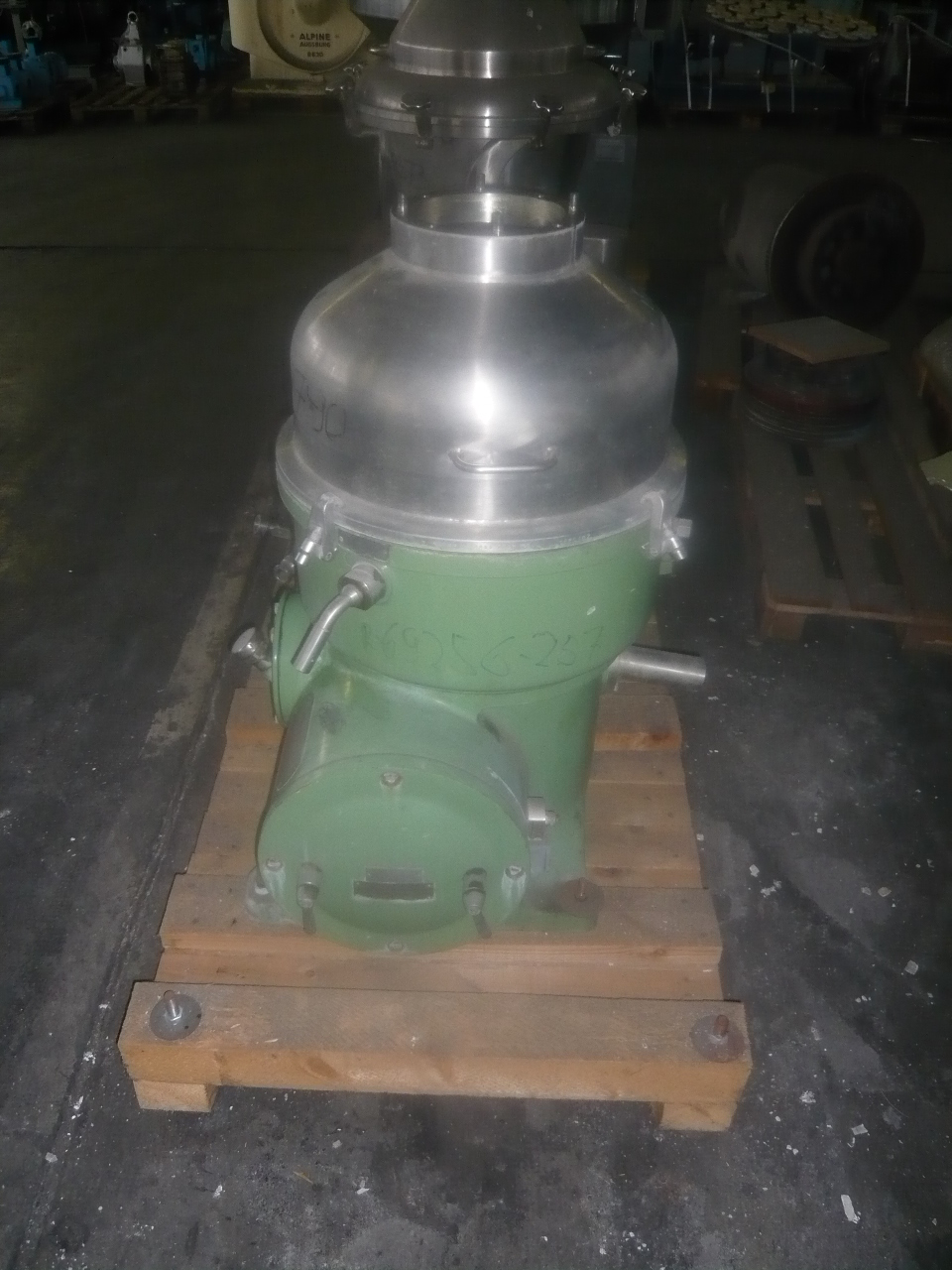  Stainless Steel 316  Centrifuge-Disc Bowl 11 kW (14.8 HP) For Sale - IPP# 99790