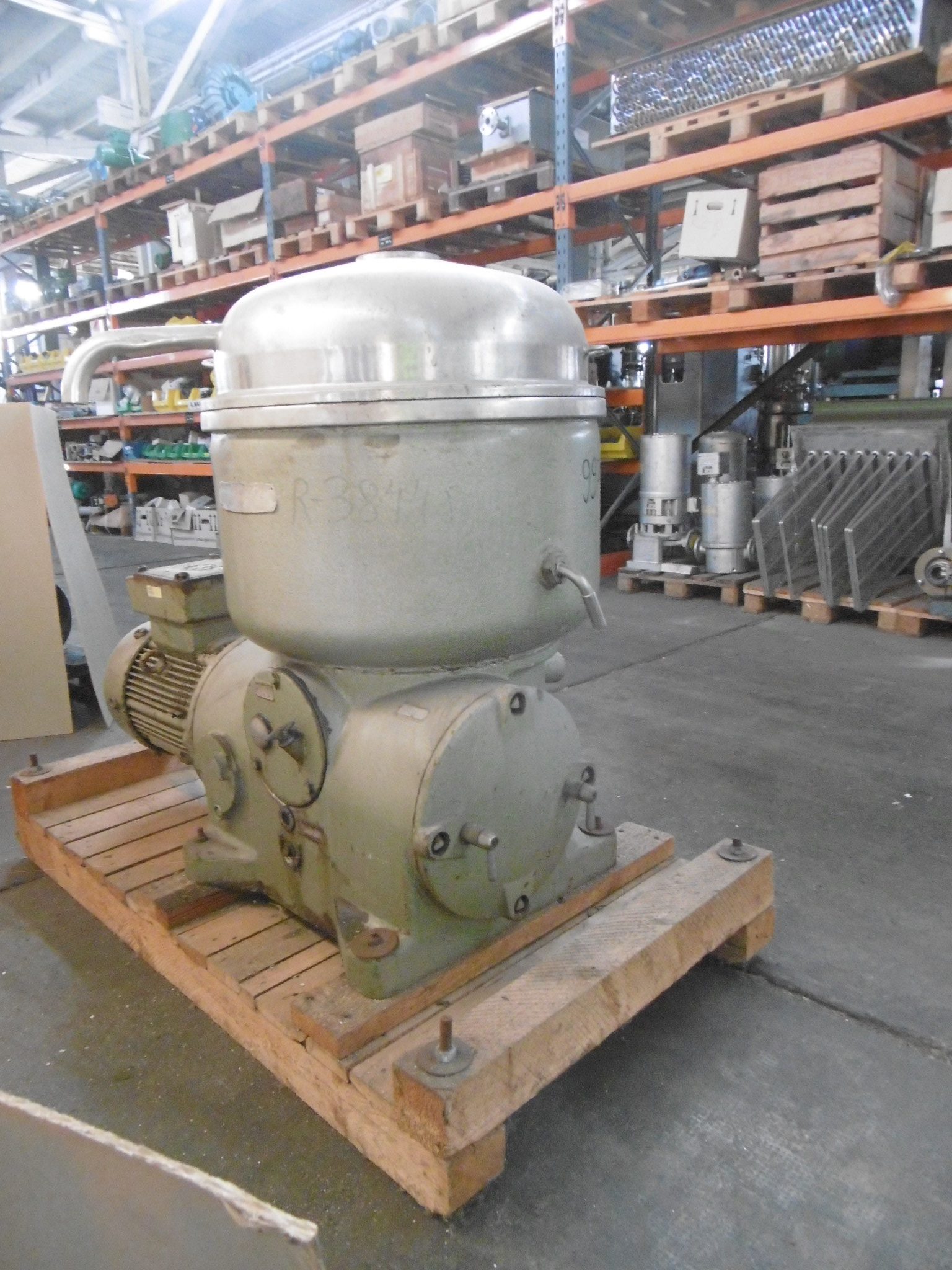  Stainless Steel 316  Centrifuge-Disc Bowl 11 kW (14.8 HP) For Sale - IPP# 99791