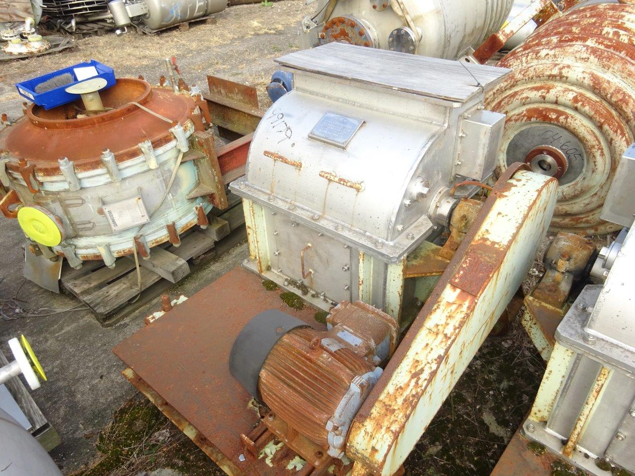  Stainless Steel 304 Granulator/Disintegrator Pulverizer 3.7 kW (5 HP) For Sale - IPP# 99179