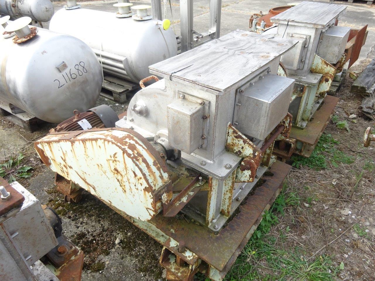  Stainless Steel 304 Granulator/Disintegrator Pulverizer 3.7 kW (5 HP) For Sale - IPP# 99181