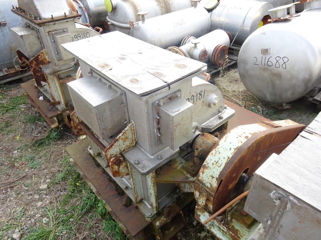  Stainless Steel 304 Granulator/Disintegrator Pulverizer 3.7 kW (5 HP) For Sale - IPP# 99181