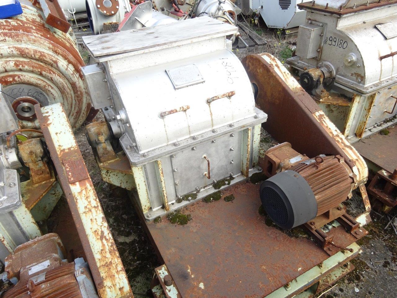 Stainless Steel 304 Granulator/Disintegrator Pulverizer 3.7 kW (5 HP) For Sale - IPP# 99181