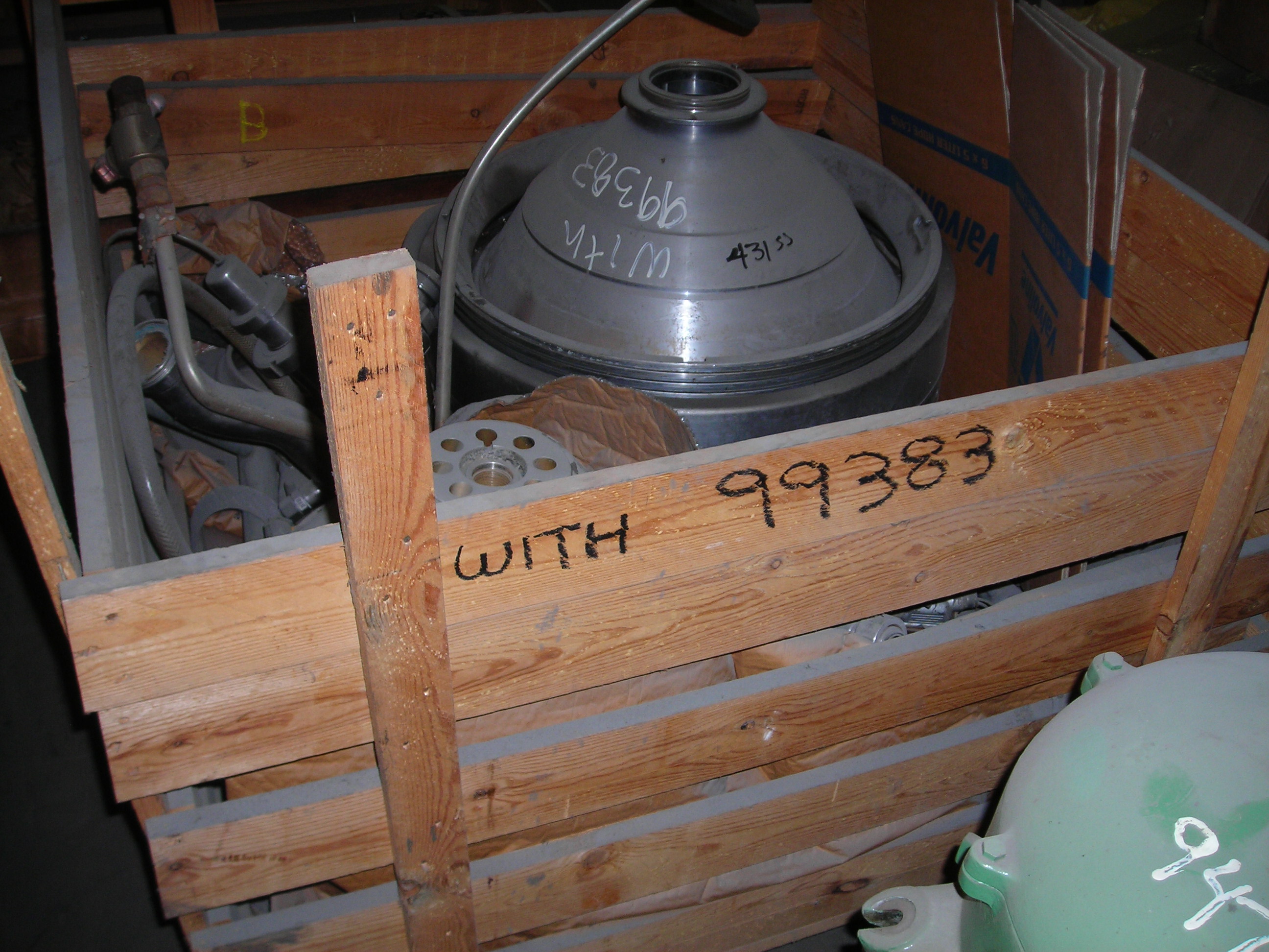  Stainless Steel 316  Centrifuge-Disc Bowl 35.8 kW (48 HP) For Sale - IPP# 99383