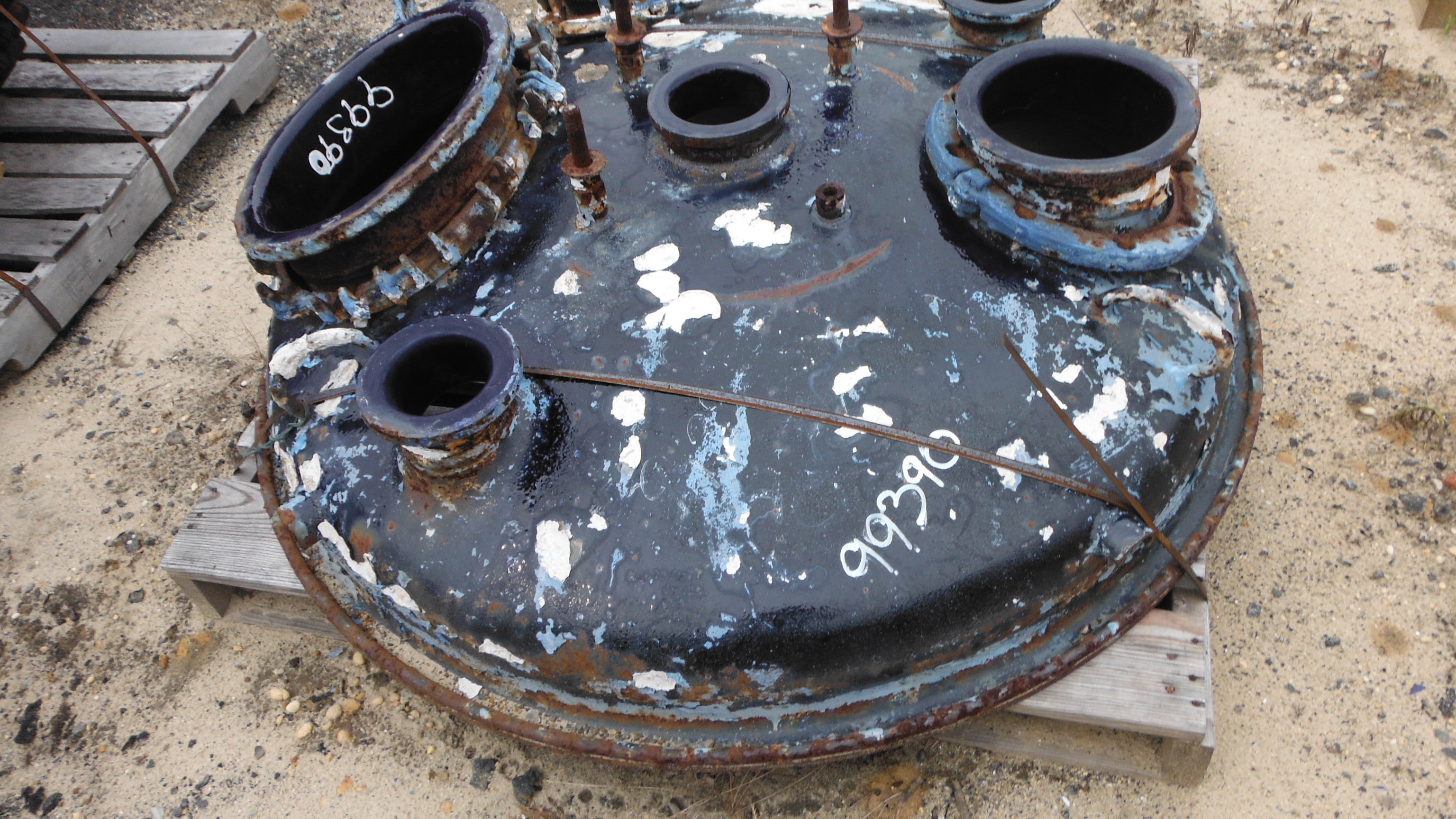  Main Cover Glass Lined Parts 1,150 L (300 gallons) Glasslined For Sale - IPP# 99390