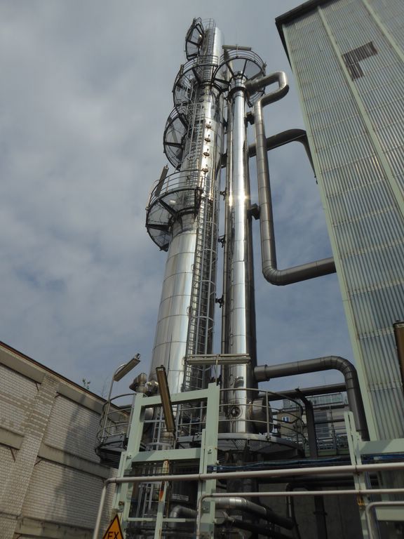 IPP# 1154, Methanol Recovery Distillation System Distillation System For Sale