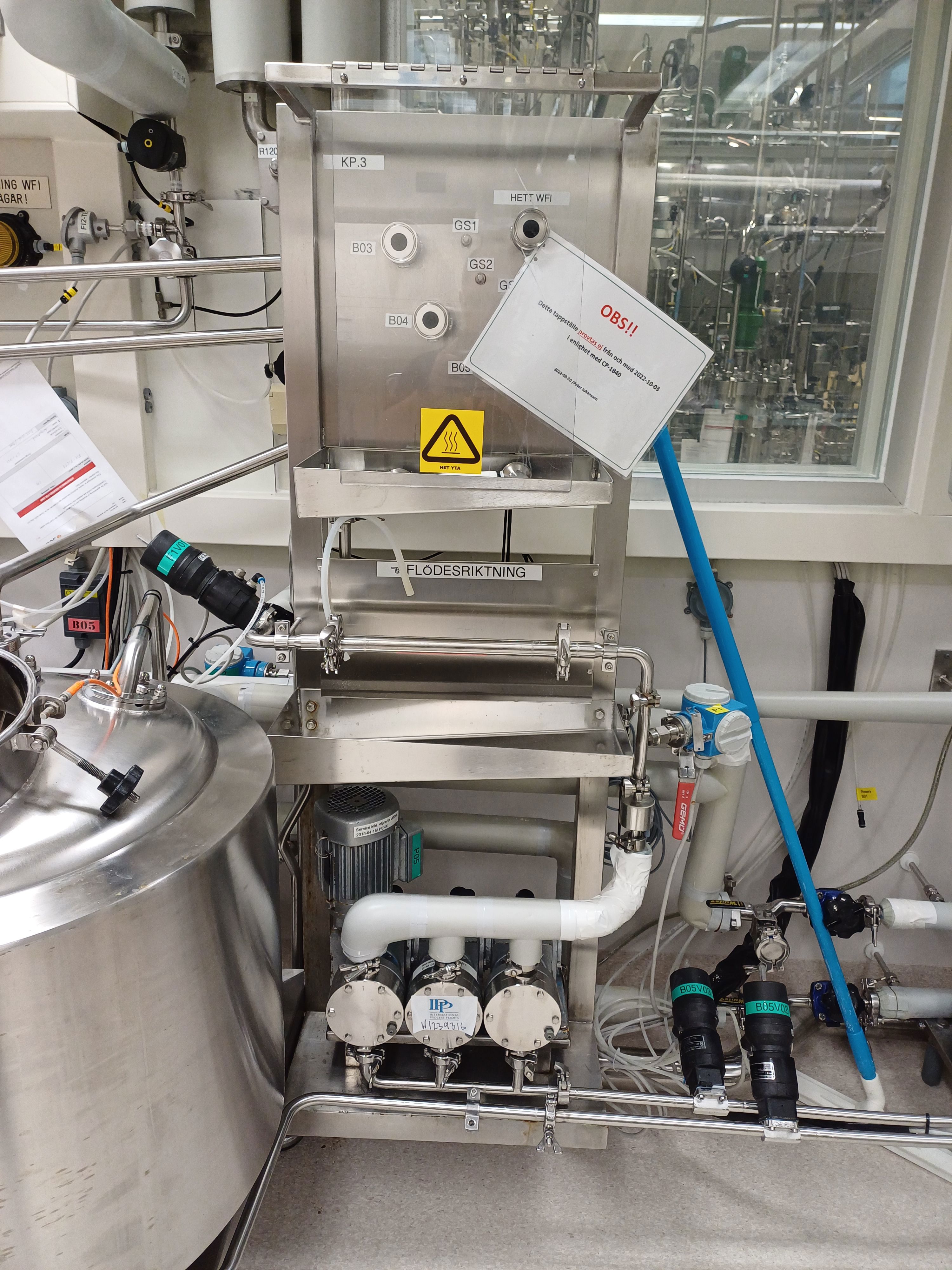 IPP# 1136, 385 Liter (100 Gallon) Clean In Place System  For Sale