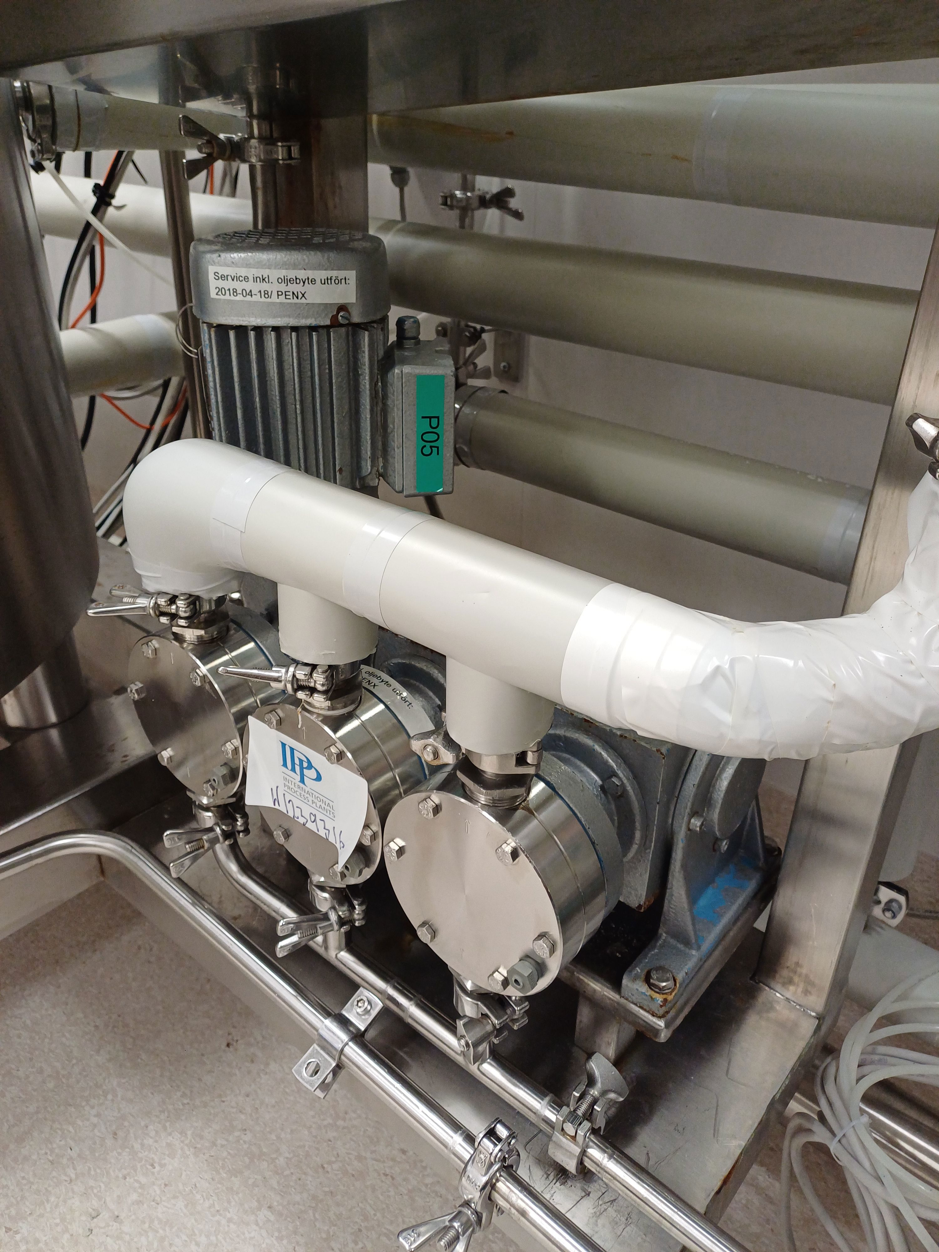 IPP# 1136, 385 Liter (100 Gallon) Clean In Place System  For Sale