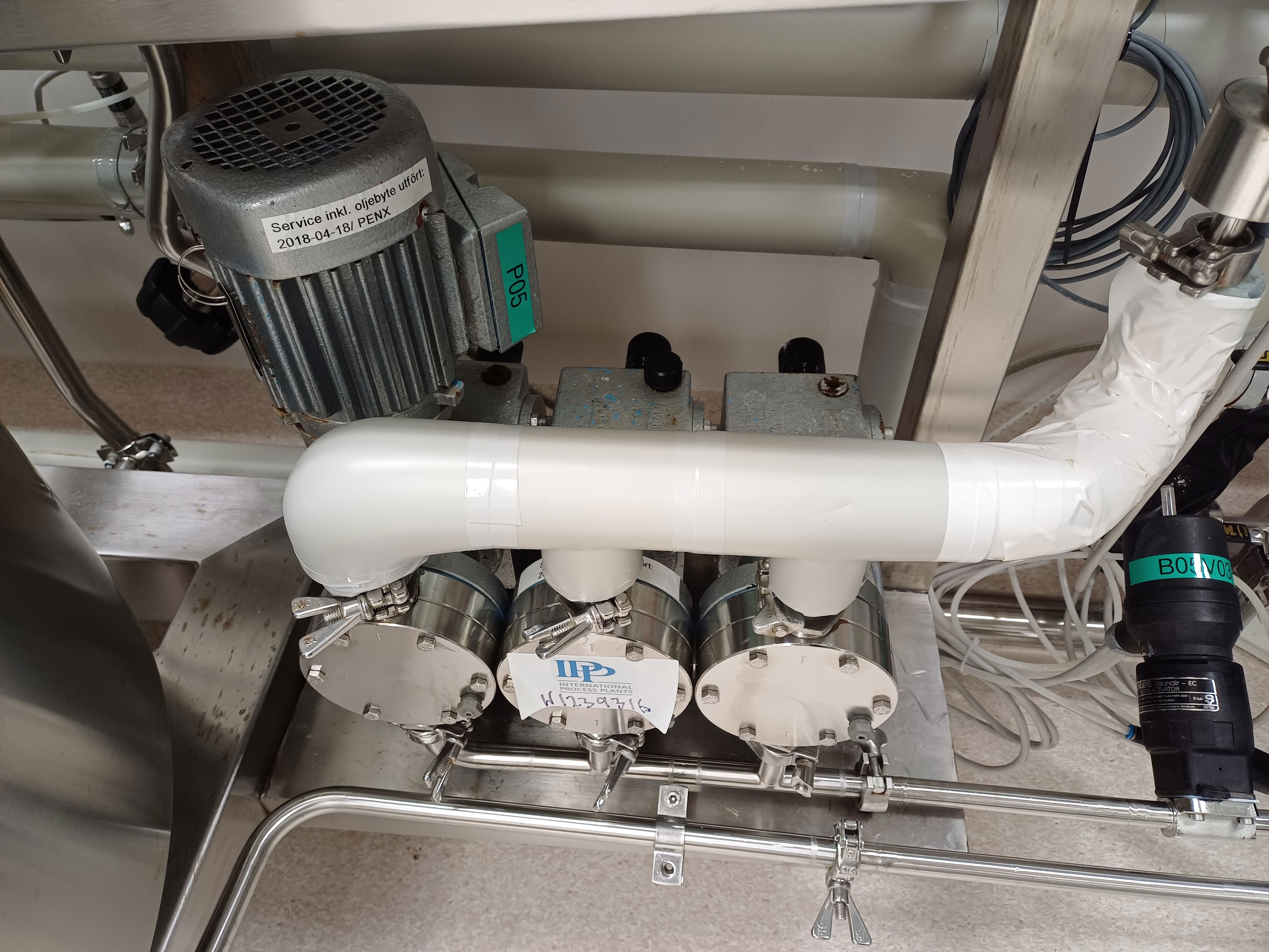 IPP# 1136, 385 Liter (100 Gallon) Clean In Place System  For Sale