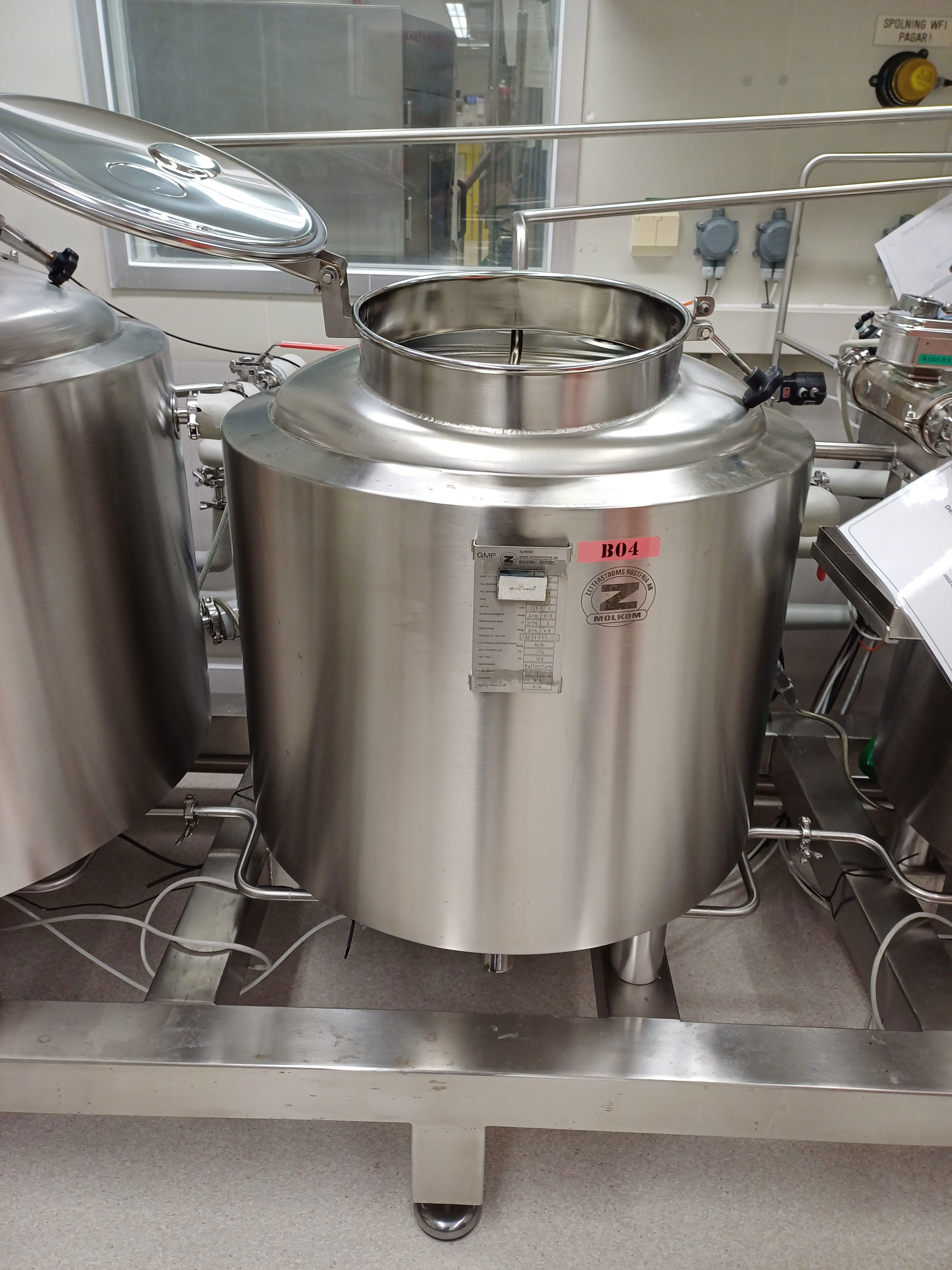 IPP# 1136, 385 Liter (100 Gallon) Clean In Place System  For Sale
